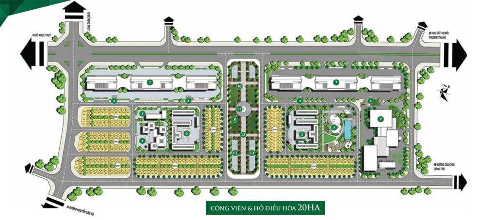 Mặt bằng MIK Cổ Linh